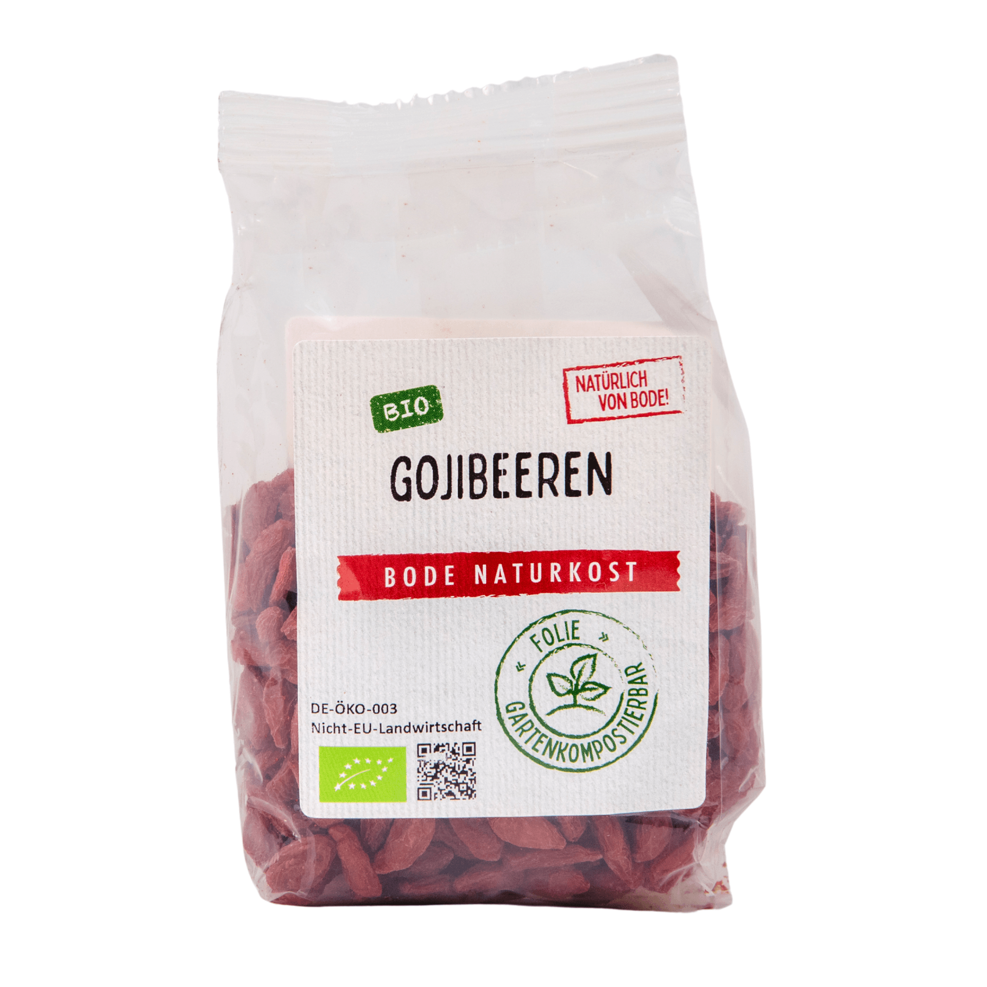 Suszone jagody goji bio, ekologiczny work 6x100g