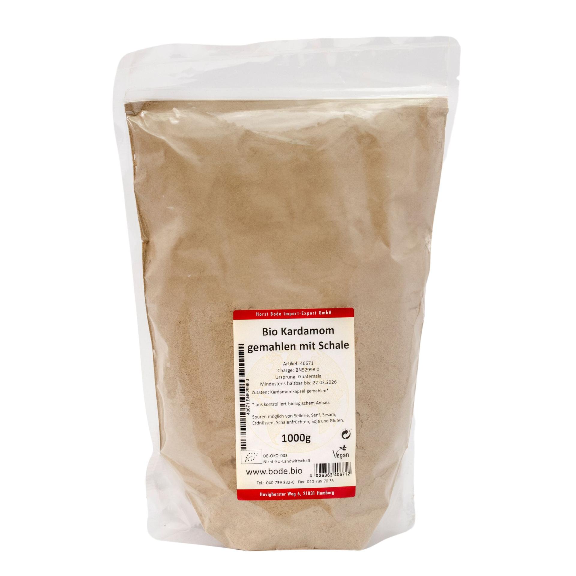 Kardamon mielony z lupina bio 1kg