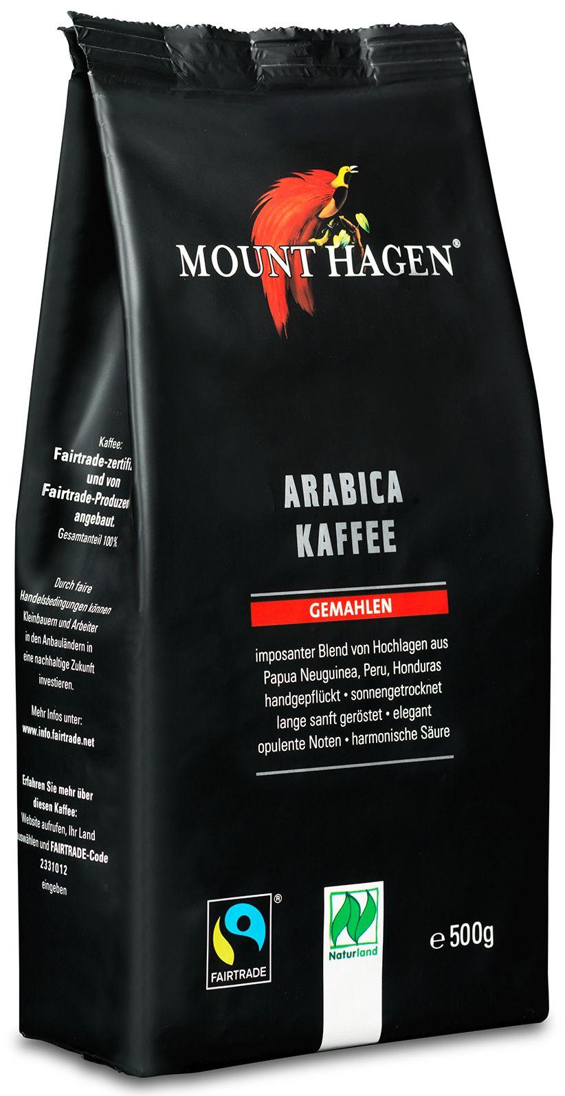 Kawa Arabica mielona Ekologiczny Naturland Fairtrade Mount Hagen 12x500g