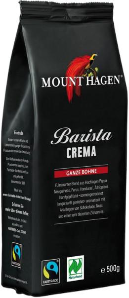 Kawa Barista Crema całe ziarna bio Naturland Fairtrade Mount Hagen 6x500g