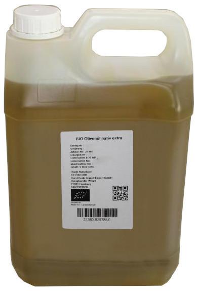 Extra virgin olive oil bio 5l