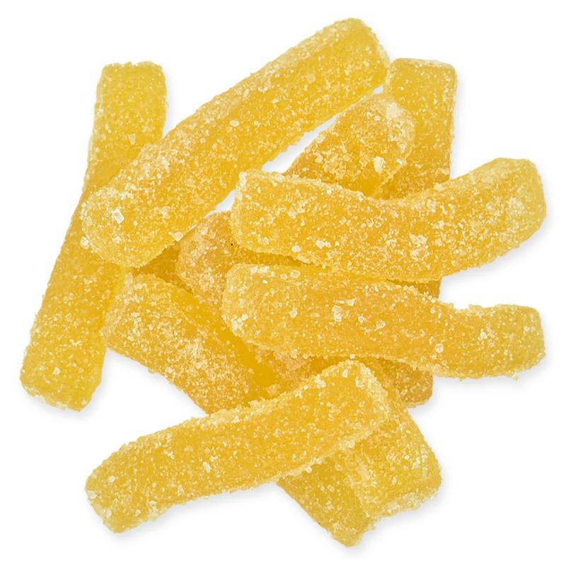 Ekologiczne gumki owocowe Saure Pommes (bez żelatyny) 6x1kg Work w torbie Bananeira