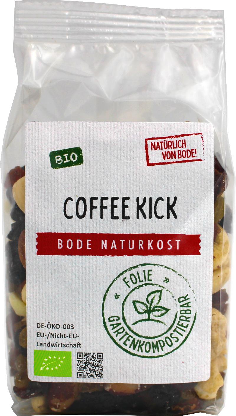 Coffee Kick Ekologiczny (Mieszanka Orzechowo-Owocowa Espresso) worek kompostowany 200g