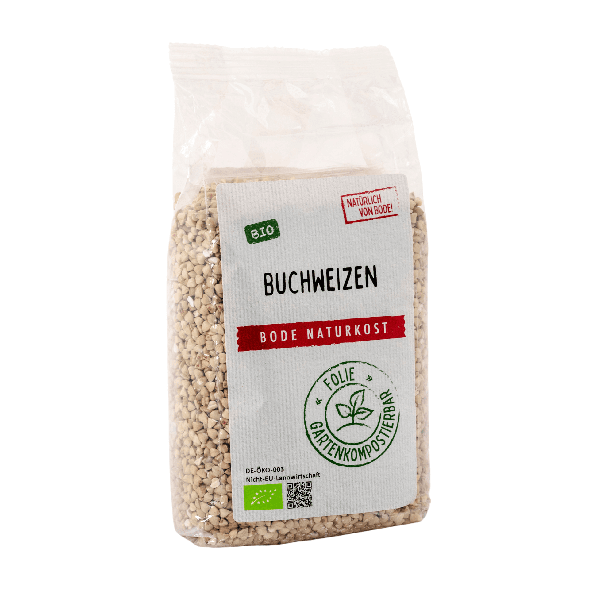 Ekologiczny gryka w kompostowalnej torbie 6x500g