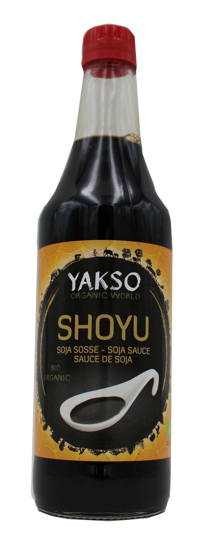 Sos sojowy Shoyu (pszenica) z certyfikatem bio w butelce 500 ml
