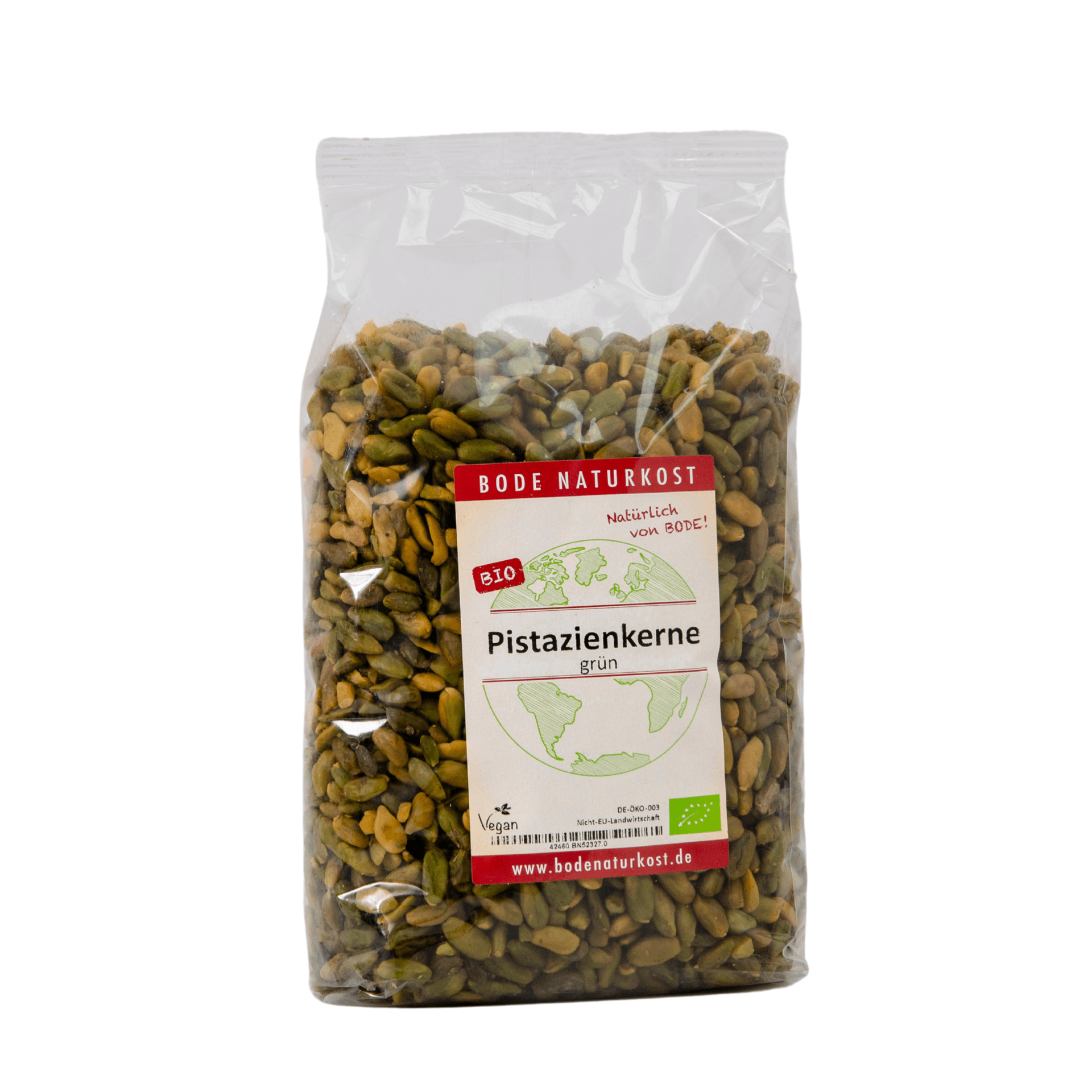 Zielone jadra pistacji ekologiczne 1 kg