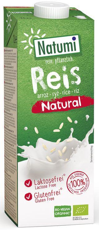 Napój ryzowy naturalny bio nieslodzony Natumi 8x1l
