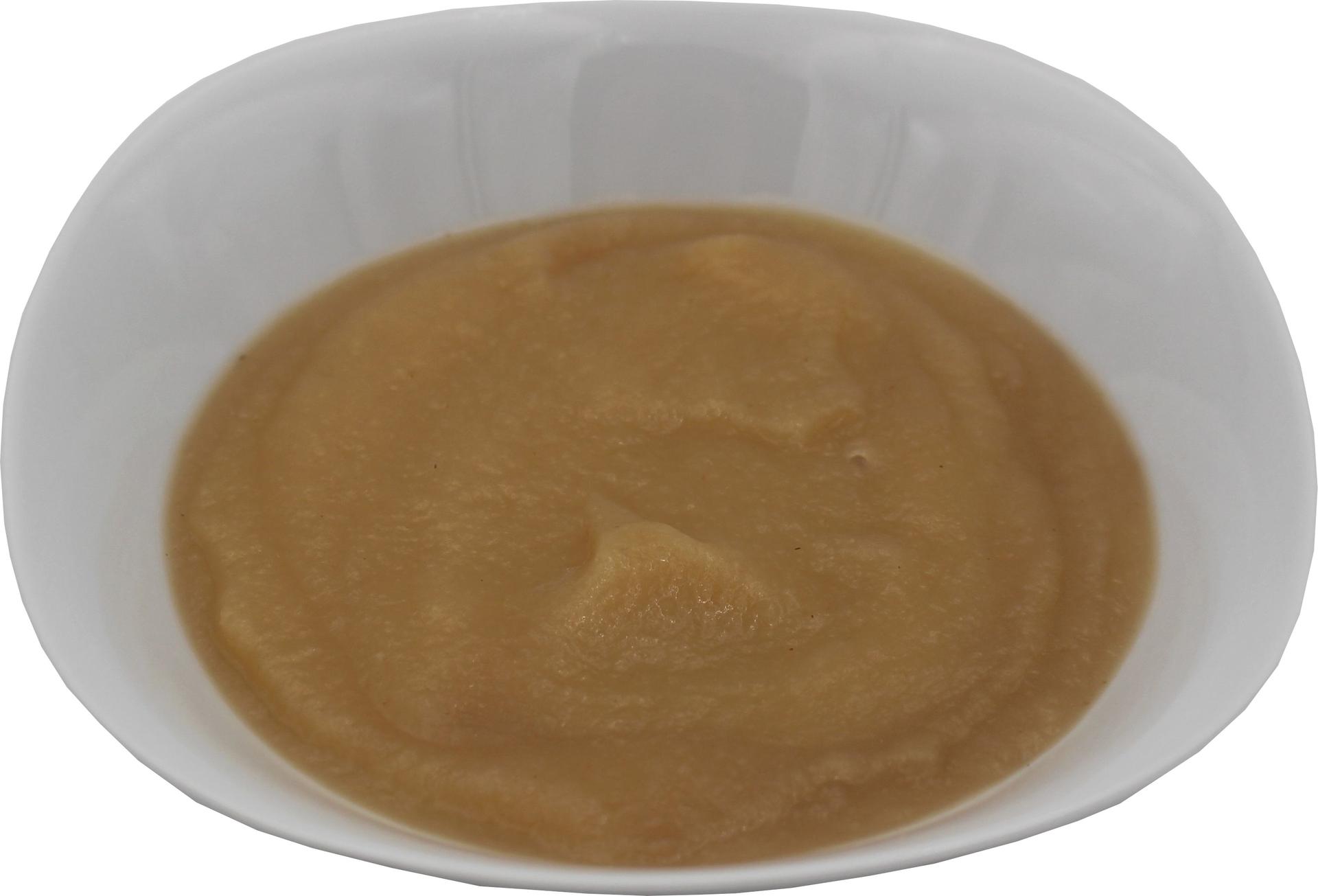 Lekko slodzony mus z jablek BIO puszka 4,3kg