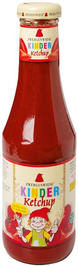 Ketchup dla dzieci z ekologiczną słodkością jabłkową 6x500ml - Zwergenwiese