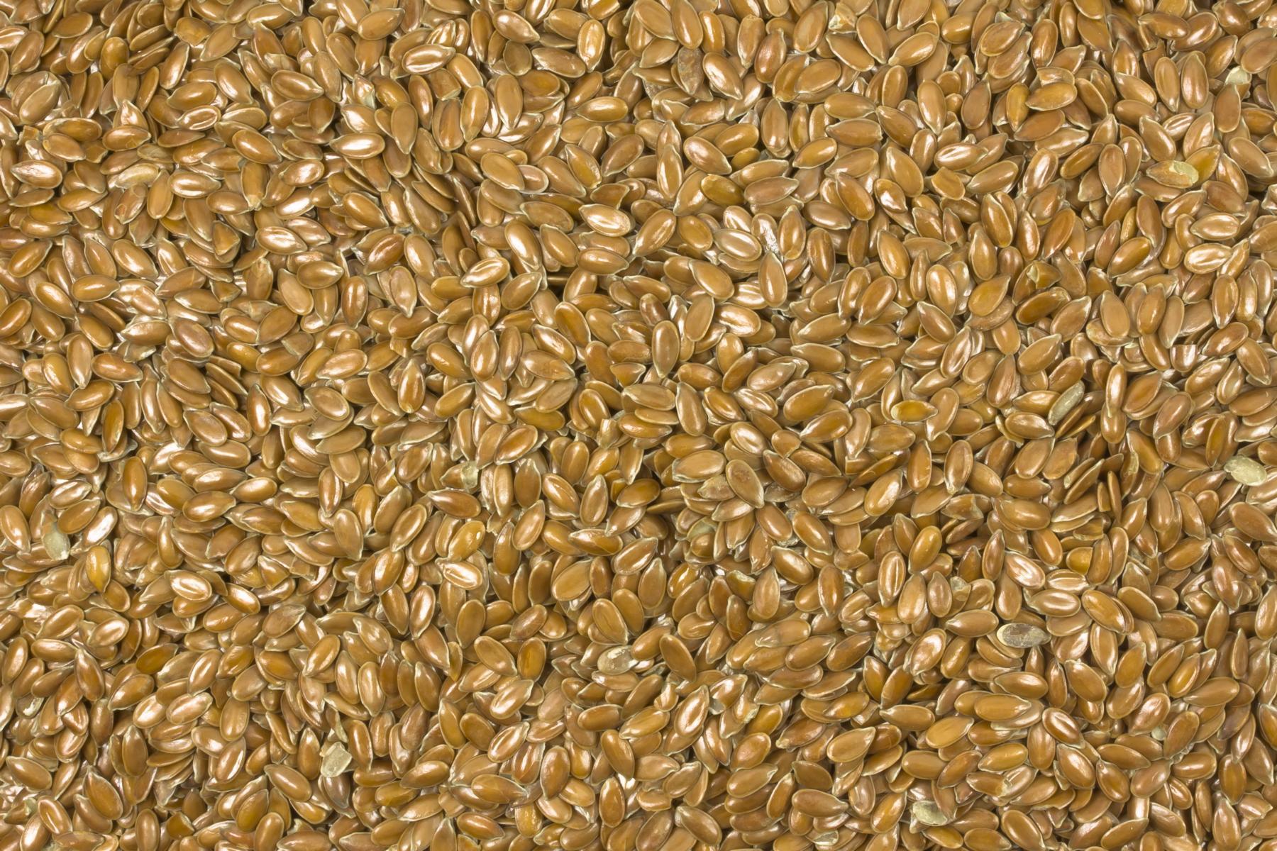 Brazowe nasiona lnu bio przemyslowej jakosci 25kg