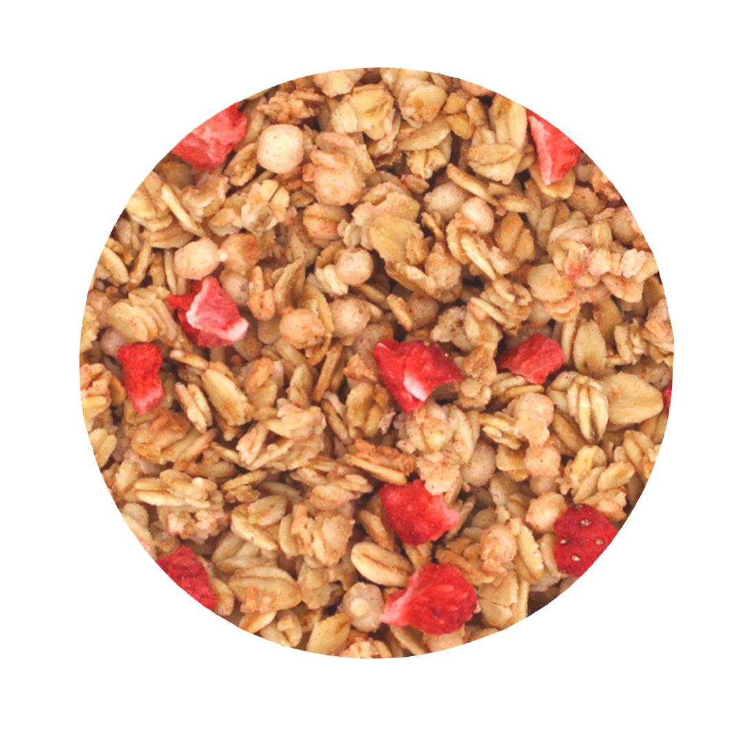 Crunchy Truskawka (Owies) Ekologiczny 5kg