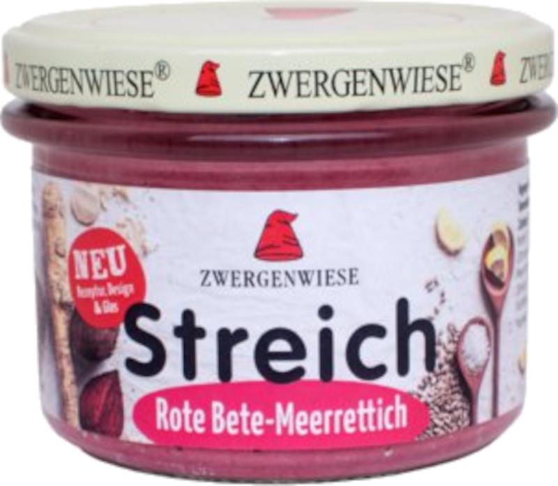 Pasta do smarowania z buraka cwiklowego i chrzanu Ekologiczny Zwergenwiese 6x180g