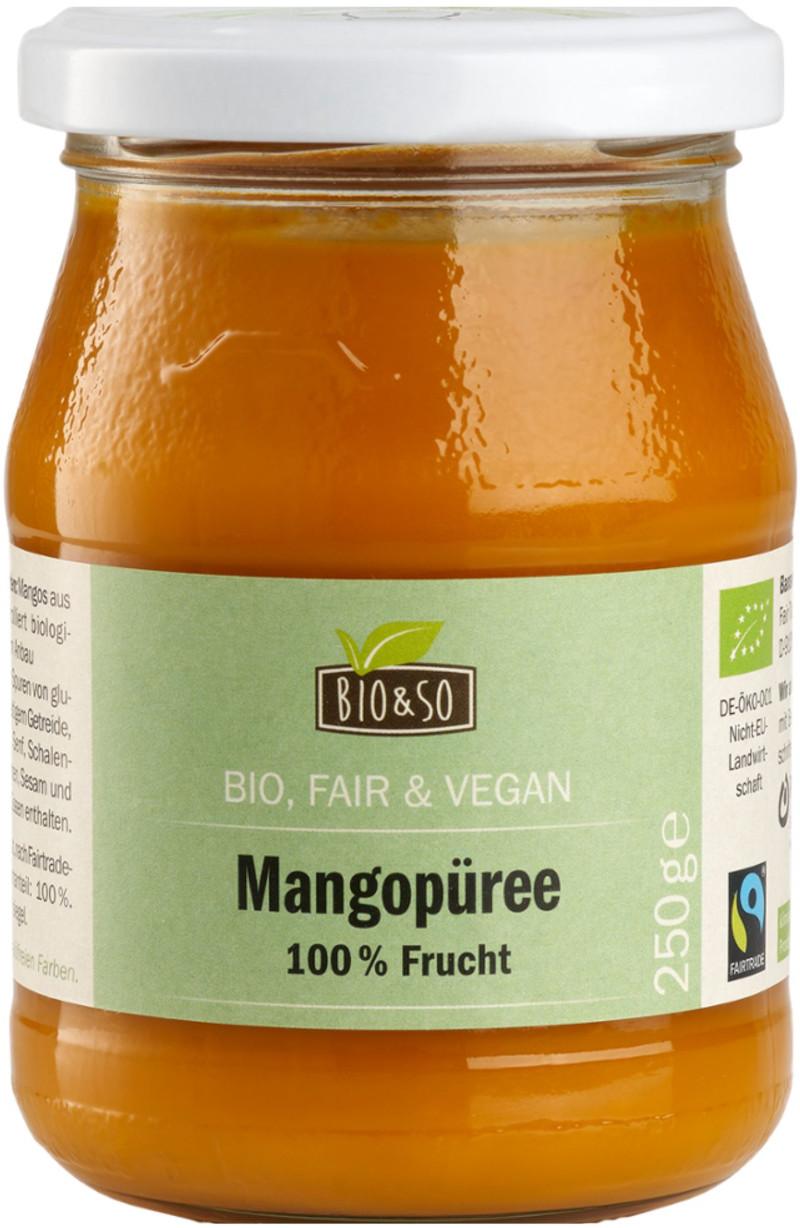 Ekologiczny puree z mango Bio&So 6x250g