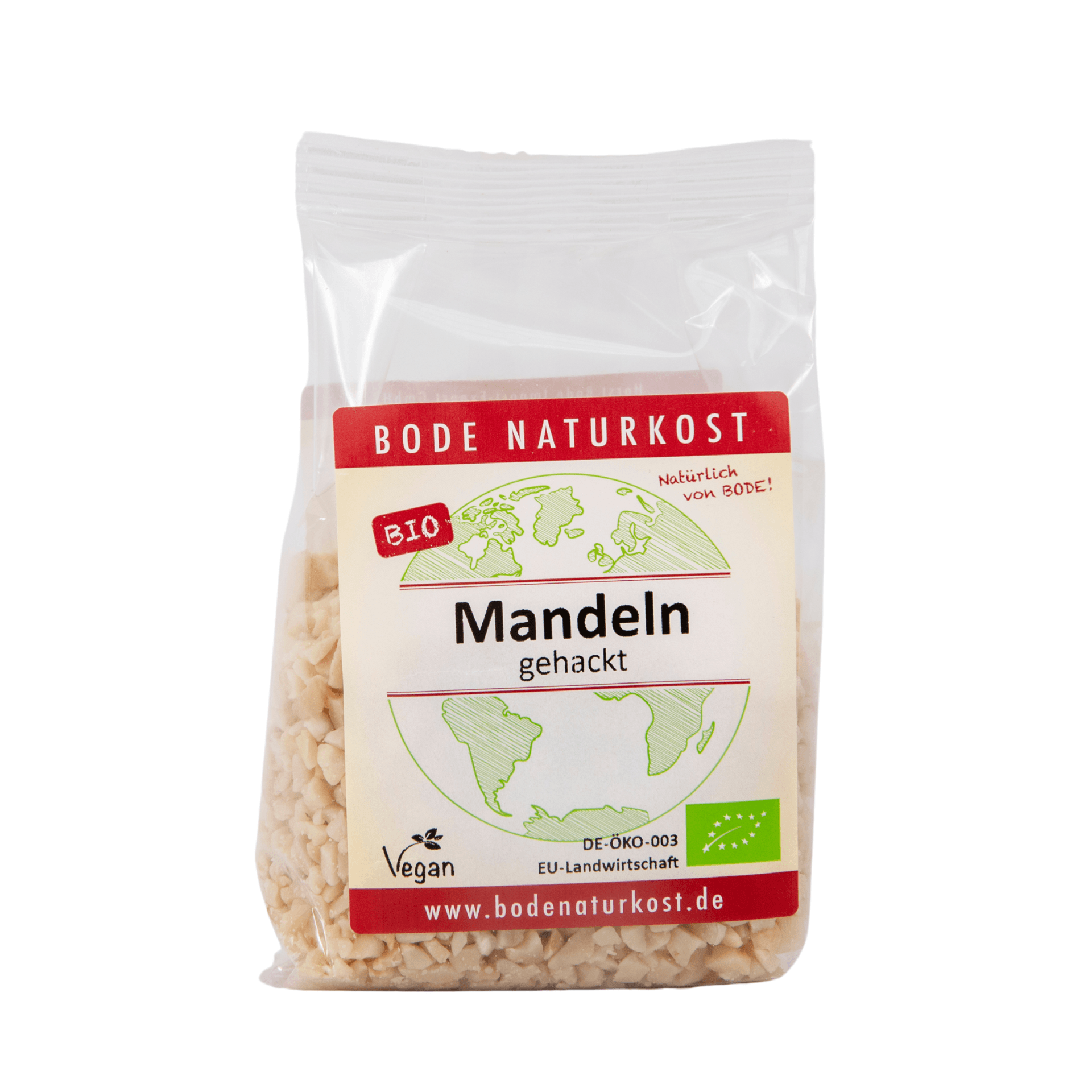 Ekologiczne mandle siekane 6x100g