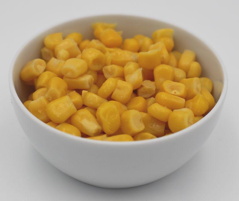 Ekologiczna kukurydza cukrowa w puszce, pojemnosc 2,9 kg, waga netto 2,1 kg