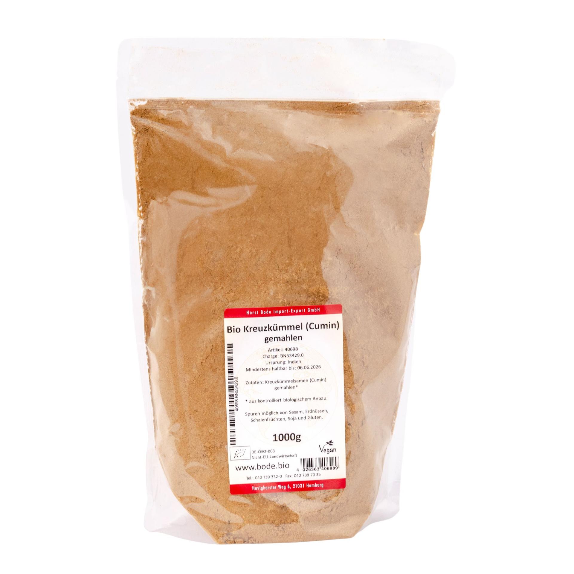 Kmin rzymski (Cumin) zmielony ekologiczny 1kg