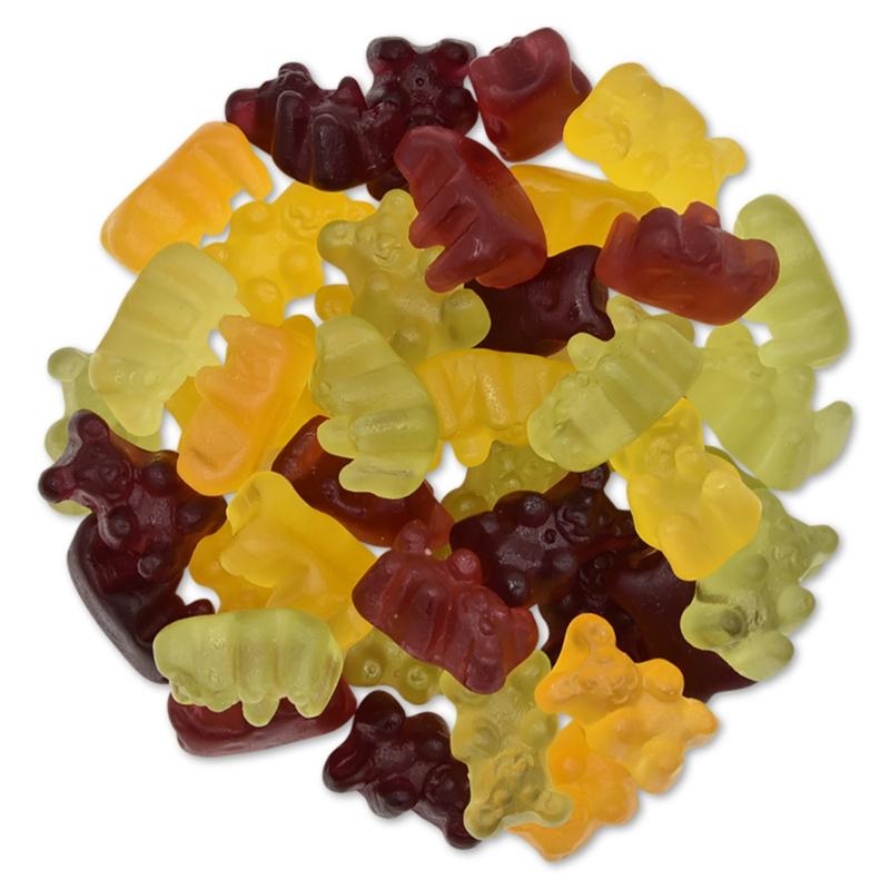 Ekologiczne niedźwiadki owocowe (bez żelatyny) bio 2x3kg w worku Bananeira