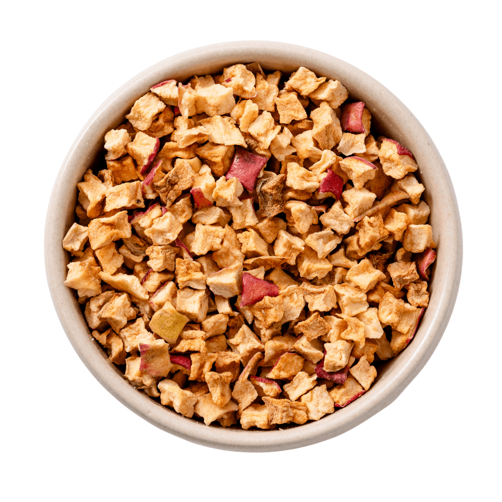 Ekologiczne chrupkie kostki jablka z kiszka 10kg