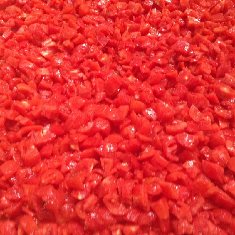 Ekologiczne kawalki pomidorów w puszce 12x400g, ATG 12x240g