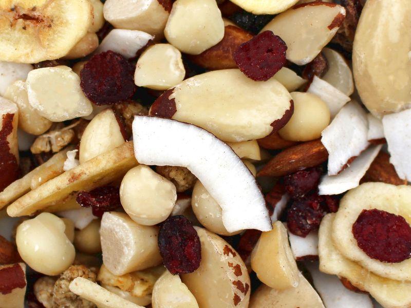 Luksusowe zycie - Mieszanka orzechowo-owocowa z bio orzechami macadamia - bez rodzynek - 12.50kg